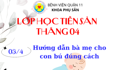 Lớp học tiền sản tháng 4 năm 2025